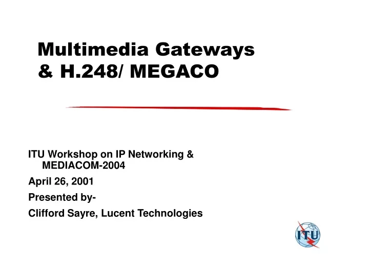 multimedia gateways h 248 megaco