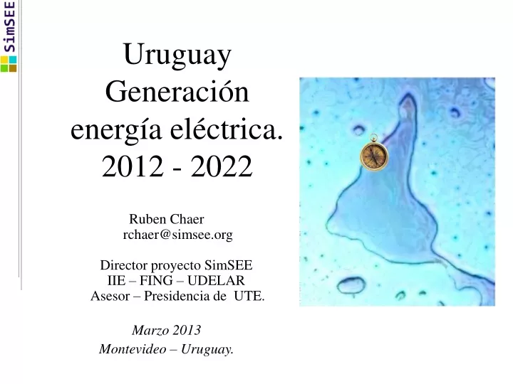 uruguay generaci n energ a el ctrica 2012 2022