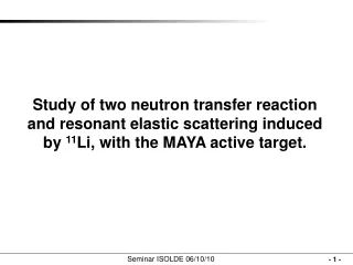 Study of two neutron transfer reaction and resonant elastic scattering induced