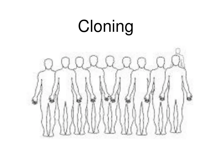 cloning