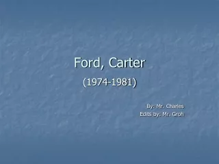 Ford, Carter