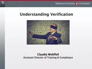 Understanding Verification