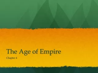 The Age of Empire