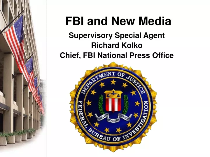 fbi and new media