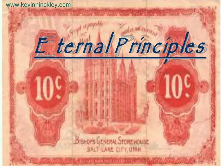 eternal principles