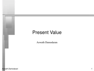 Present Value