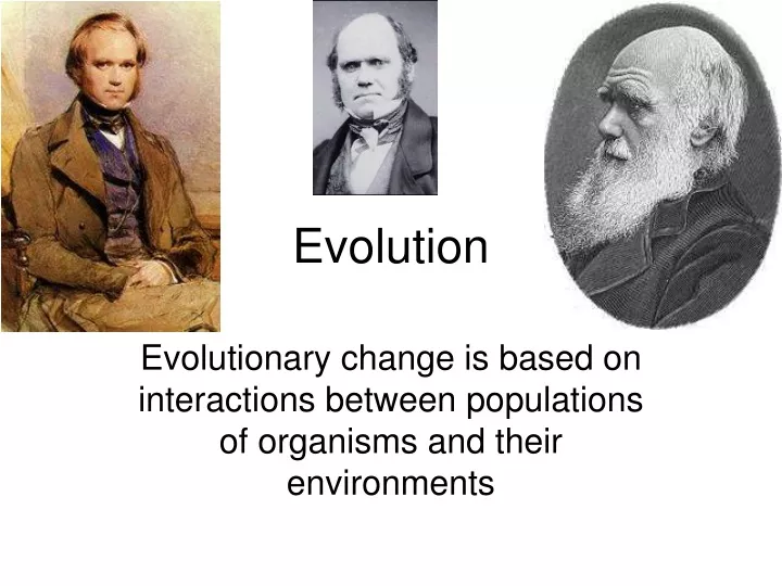 evolution