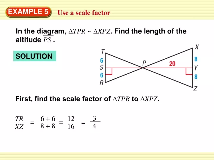 in the diagram tpr xpz find the length