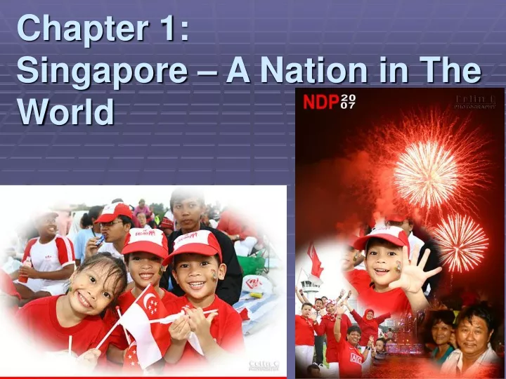 chapter 1 singapore a nation in the world