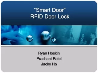 “Smart Door” RFID Door Lock