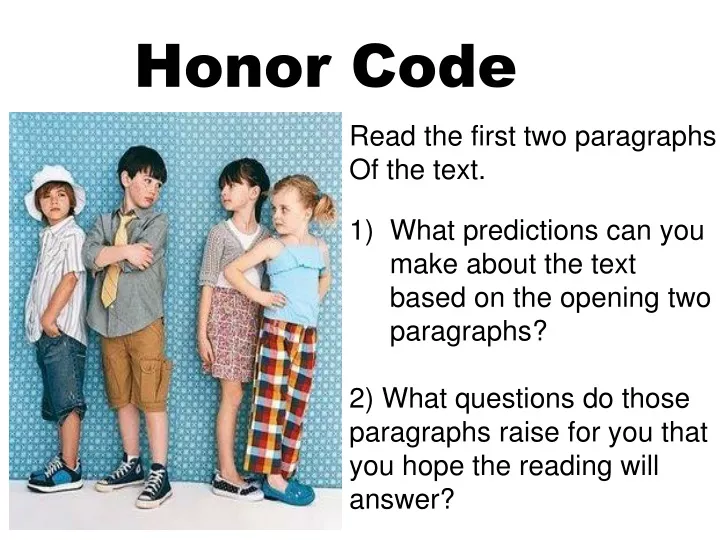 honor code