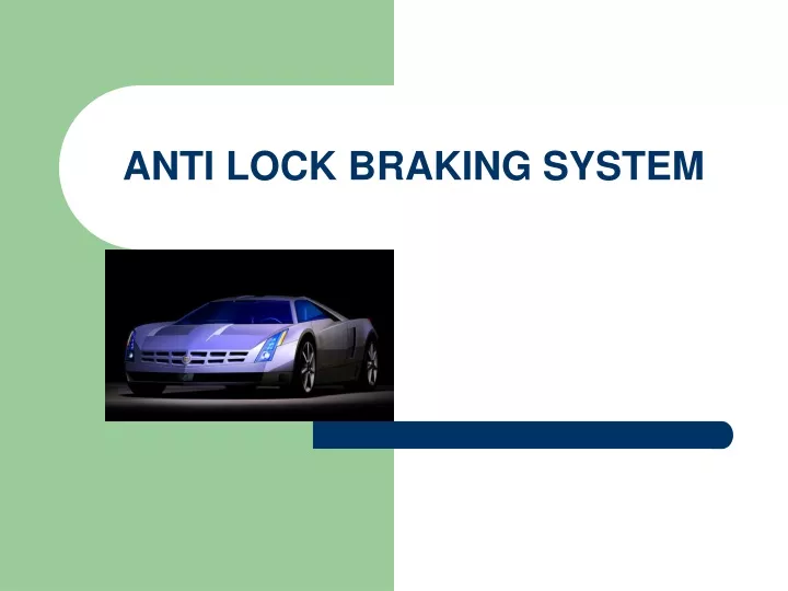 anti lock braking system