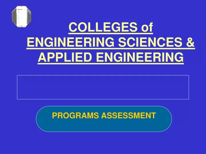 colleges of engineering sciences applied engineering