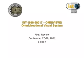 IST-1999-29017 – OMNIVIEWS Omnidirectional Visual System