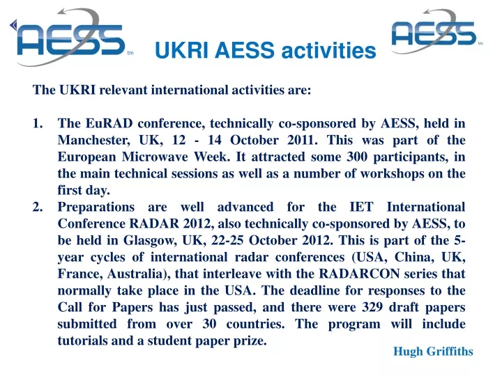 ukri aess activities