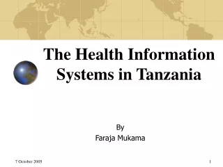 The Health Information Systems in Tanzania