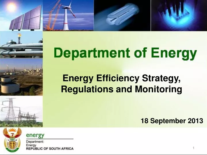 energy efficiency strategy regulations