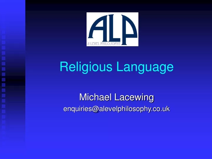religious language