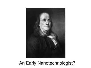 An Early Nanotechnologist?