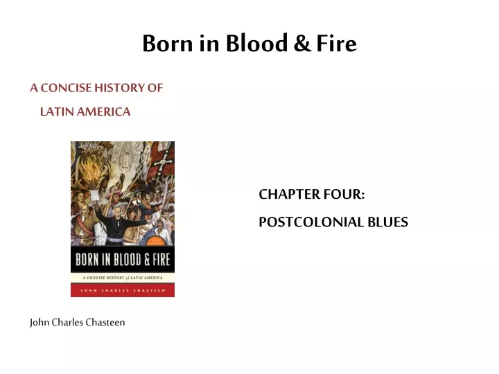born in blood fire