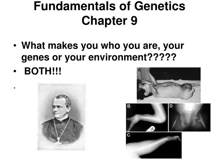 fundamentals of genetics chapter 9