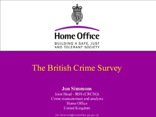 The British Crime Survey