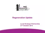 Strategic Partnerships for Regeneration Update: Inspiring Growth and Development - slide 1
