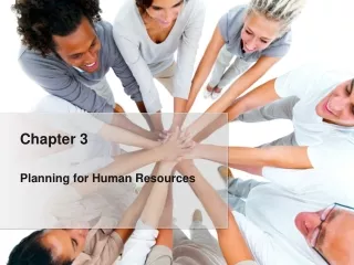 Planning for Human Resources