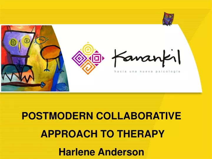 postmodern collaborative approach to therapy