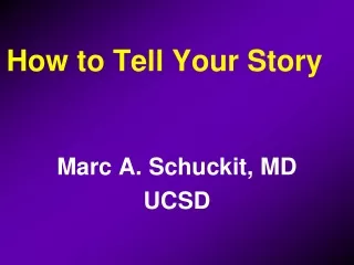 How to Tell Your Story