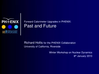Forward Calorimeter Upgrades in PHENIX: Past and Future