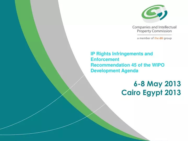 ip rights infringements and enforcement
