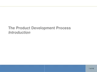 The Product Development Process  Introduction