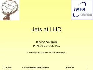 Jets at LHC