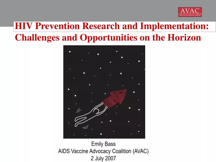 hiv prevention research and implementation