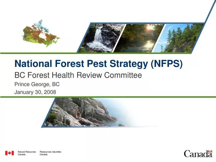 national forest pest strategy nfps