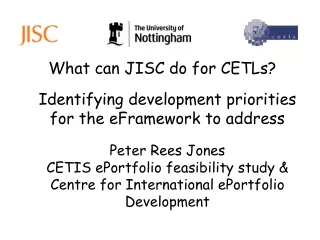 What can JISC do for CETLs?