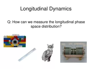 Longitudinal Dynamics