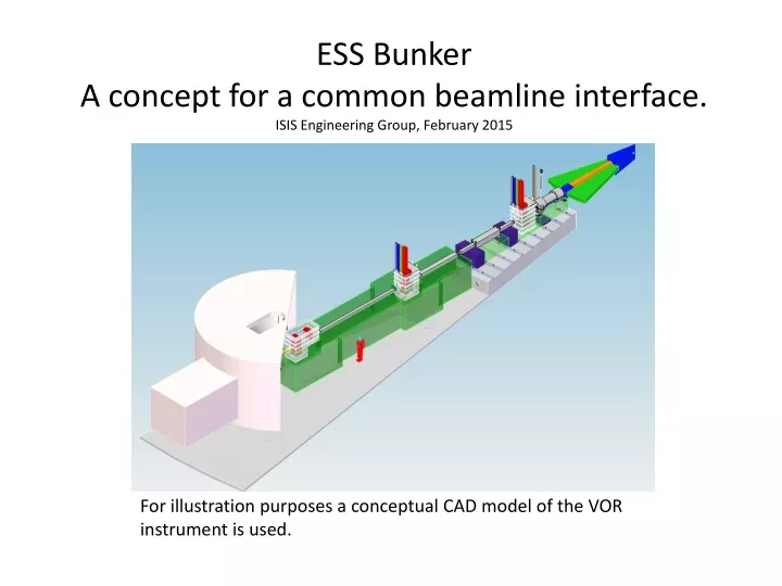 ess bunker a concept for a common beamline interface isis engineering group february 2015