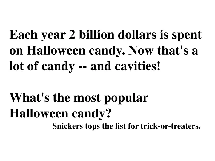 each year 2 billion dollars is spent on halloween