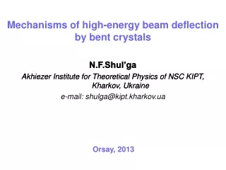 Mechanisms of high-energy beam deflection by bent crystals
