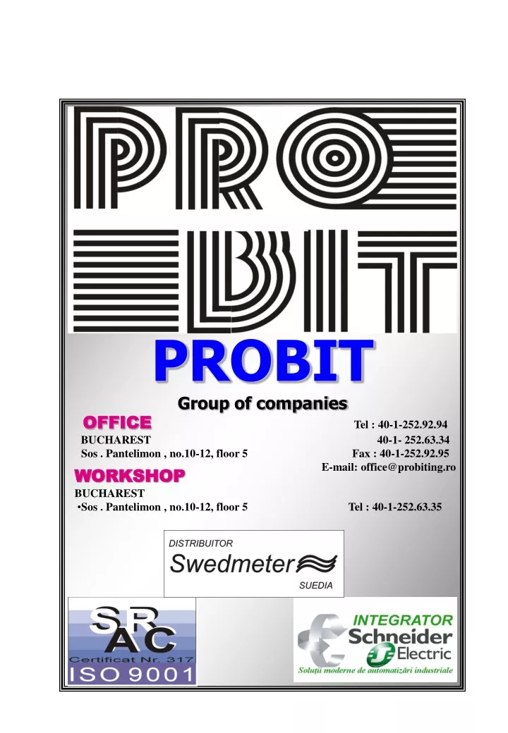 probit group of companies