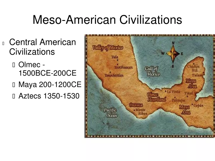 meso american civilizations