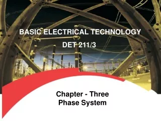 BASIC ELECTRICAL TECHNOLOGY DET 211/3