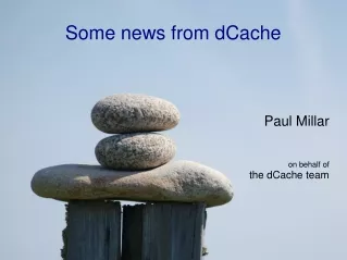 Some news from dCache