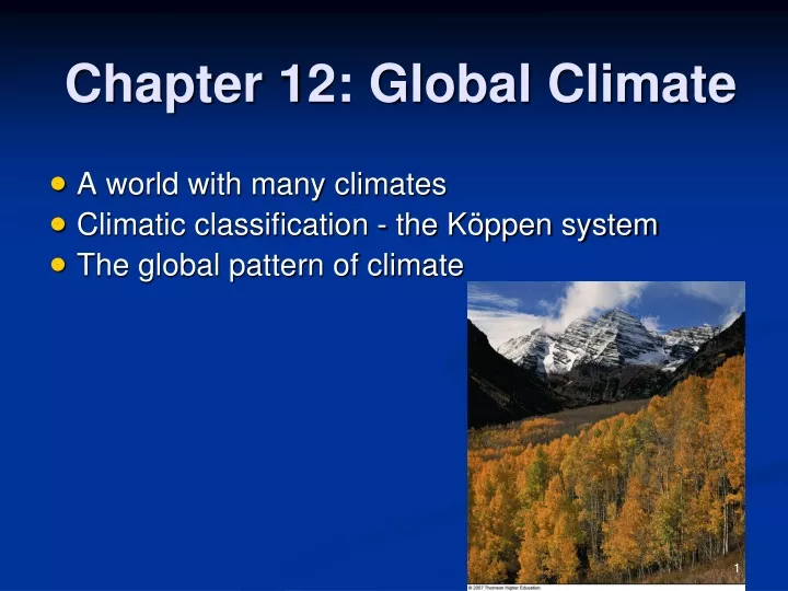 chapter 12 global climate