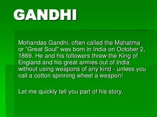 GANDHI