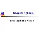 Bayesian Classification Methods for Improved Accuracy - slide 1