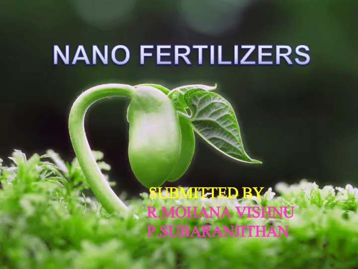 nano fertilizers