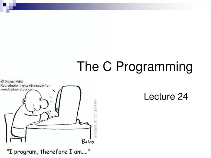 the c programming